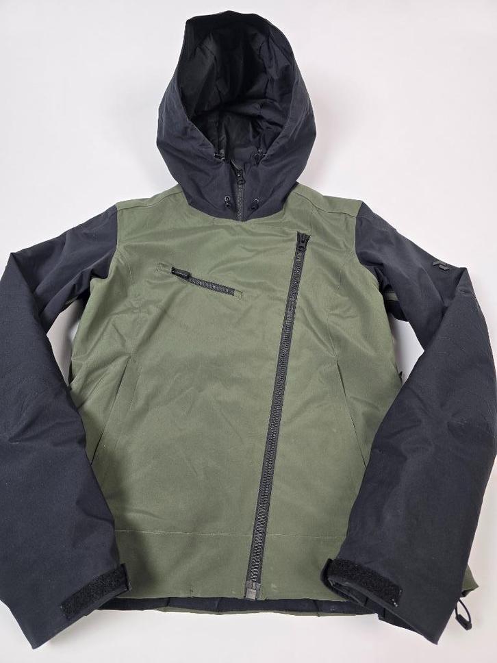 Peak Performance Scoot Skijas Groen Zwart Dames M, Kleding | Dames, Wintersportkleding, Zo goed als nieuw, Jack, Ophalen of Verzenden