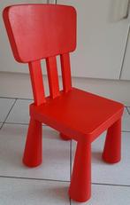 Rood Ikea stoeltje Mammut, Kinderen en Baby's, Kinderkamer | Tafels en Stoelen, Ophalen, Gebruikt, Stoel(en)