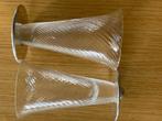Tuimelglazen zilver/cristal, B. Sipek 2x, Antiek en Kunst, Curiosa en Brocante, Ophalen