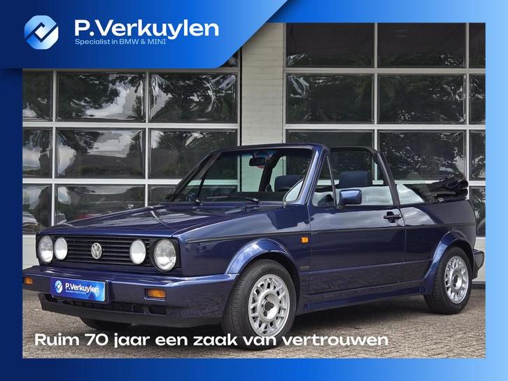 Volkswagen Golf 1.8 Quartett 98 pk | STUURBEKRACHTIGING | LM, Auto's, Oldtimers, Bedrijf, Te koop, Metallic lak, Open dak, Volkswagen