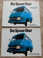 2x oud Mercedes busje folders (dik & dun), Boeken, Auto's | Folders en Tijdschriften, Ophalen of Verzenden, Zo goed als nieuw