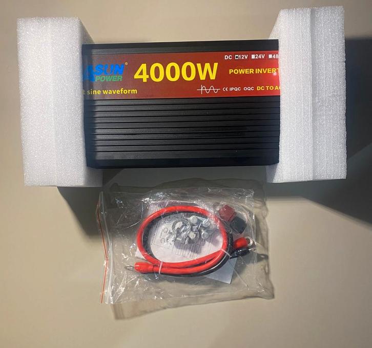 Omvormer 12V/4000W, Caravans en Kamperen, Caravan accessoires, Nieuw, Ophalen of Verzenden