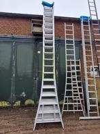Diverse ladders, aluminium en hout, zie omschrijving, Doe-het-zelf en Verbouw, Ladders en Trappen, Ophalen, Gebruikt, Ladder