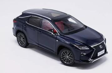 1:18 Lexus RX 200T - Blauw Dealer model! beschikbaar voor biedingen