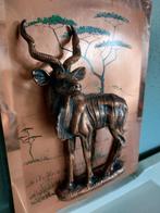 antilope koper, Antiek en Kunst, Antiek | Koper en Brons, Koper, Verzenden