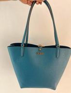 Blauwe Guess Shopper + Clutch - Zo Goed Als Nieuw!, Ophalen of Verzenden, Zo goed als nieuw, Blauw, Shopper