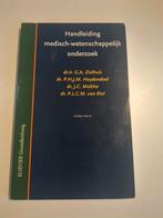 Handleiding medisch-wetenschappelijk onderzoek, Ophalen of Verzenden, Gelezen, G.A. Zielhuis, P.H.J.M. Heydendael, J.C. Maltha