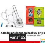 Theepakket postcodeloterij nieuw in doos, Verzenden, Opbergdoos