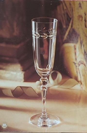 10 kristallen glazen - Cristal d'Arques - Champagne - Folia beschikbaar voor biedingen