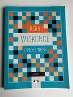 Kern Wiskunde VMBO-GT 4-A Oplossingen, Boeken, Schoolboeken, Ophalen of Verzenden, Gelezen, VMBO, Wiskunde A