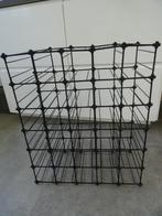 wijnrek 30 flessen wijn vintage modulair wijkrek jaren '80, Ophalen, 50 tot 75 cm, Zo goed als nieuw, 25 flessen of meer