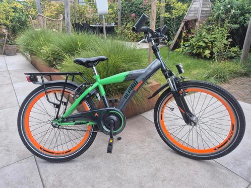 Alpina Yabber jongensfiets 22 inch (groen/grijs/oranje), Fietsen en Brommers, Fietsen | Jongens, Gebruikt, 22 inch, Ophalen