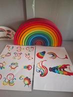 Grimms Grote Regenboog Houten Speelgoed, Kinderen en Baby's, Speelgoed | Houten speelgoed, Ophalen, Zo goed als nieuw, Overige typen