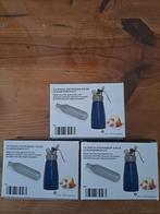 Navulpatronen Slagroomspuit - 2 Vol + 1 Gedeeltelijk Pakket, Ophalen of Verzenden, Nieuw
