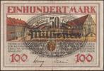 Duitsland Herford 50 millionen 1922 gebruikt (nr 141), Verzenden, Duitsland, Los biljet