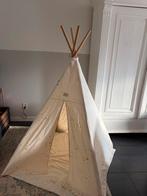 Nobodinoz Tipi Tent - Wit met Gouden Sterren, Ophalen, Zo goed als nieuw