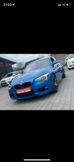 BMW 1-Serie 118I 125KW 5DR 2012 Blauw, Auto's, Achterwielaandrijving, Blauw, Alcantara, Handgeschakeld