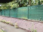 75 Meter Gebruikt Draadmat Hekwerk 200cm Hoog Groen, Ophalen, Gebruikt, IJzer, Dubbelstaafmat hekwerk