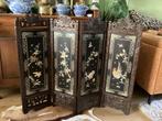 Antiek chinees kamerscherm 1.14 x93 met parelmoer € 125, Huis en Inrichting, Woonaccessoires | Kamerschermen, Ophalen, Gebruikt
