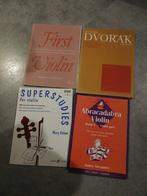 4 viool boeken, Klassiek, Les of Cursus, Ophalen of Verzenden, Zo goed als nieuw