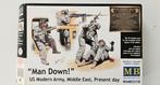 Master box man down us modern army, 1:35 tot 1:50, Ophalen of Verzenden, Zo goed als nieuw