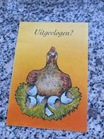 Kaart Uitgevlogen ?, Ophalen of Verzenden