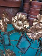 Antiek bruidskroontje verguld? met spiegeltjes 19-15H Miekje, Ophalen of Verzenden