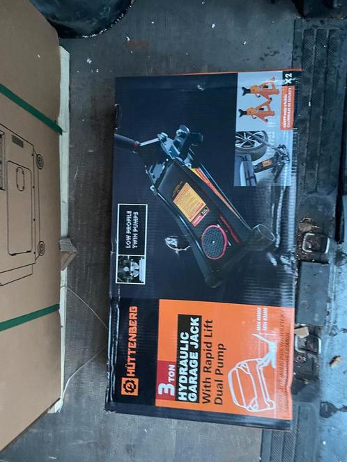 Professionele Hüttenberg garagekrik 3 Ton, Auto diversen, Krikken, Nieuw, Garagekrik, Hydraulisch, Ophalen of Verzenden