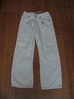 Witte lange broek / spijkerbroek / jeans maat 134 meisje, Kinderen en Baby's, Kinderkleding | Maat 134, Ophalen of Verzenden, Gebruikt