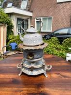 Vintage petroleumstel met geëmailleerde ketel, Ophalen