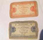 5 en 10 cent scheepsgeld ss waterman 1950, Ophalen of Verzenden