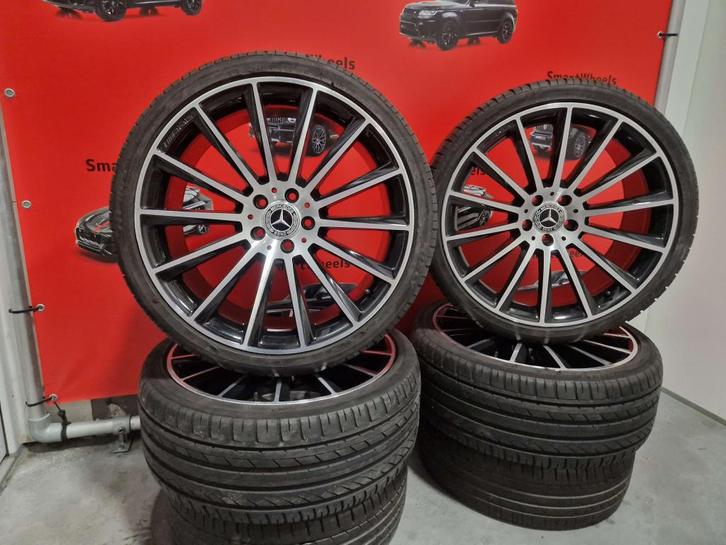 20 inch ORIGINEEL MERCEDES BREEDSET AMG E S CLS GLC VELGEN, Auto-onderdelen, Banden en Velgen, Banden en Velgen, 20 inch, 245 mm