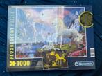Eenhoorn Fluorescent Puzzel 1000 stukjes - Clementoni, Ophalen of Verzenden, Nieuw