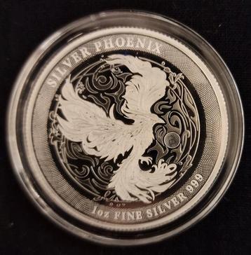 1 oz Mythical Phoenix Zilver Munt 2025 beschikbaar voor biedingen