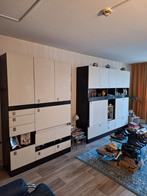 Vintage Creme/Bruine Kast (1971) met TV-Ruimte en Tafel, Huis en Inrichting, Keuken | Complete keukens, Ophalen, Gebruikt