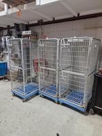 10 Gaaskarren / rolcontainers op zwenkwielen, Ophalen