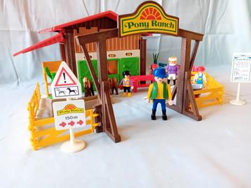 Playmobil 3775 - onderdelen ponyranch (niet compleet) beschikbaar voor biedingen