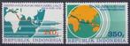 Indonesie Zonnebloem nr 1272/3 postfris 1986, Postzegels en Munten, Postzegels | Azië, Zuidoost-Azië, Ophalen of Verzenden, Postfris