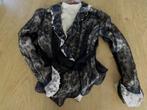 Bodice/blouse van machinale chantillykant en kloskant, Antiek en Kunst, Ophalen of Verzenden, Dames