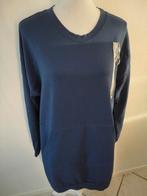 maat 6 valt als XL oksel tot oksel 62 cm-95% katoen, Kleding | Dames, Jurken, Blauw, Maat 46/48 (XL) of groter, Ophalen of Verzenden