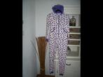 Onesie, Jumpsuit "Snorren" print hooded, Ophalen of Verzenden, Zo goed als nieuw, Jongen of Meisje