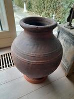Authentieke Spaanse Olijfpot - 64 cm hoog, Ophalen, Gebruikt