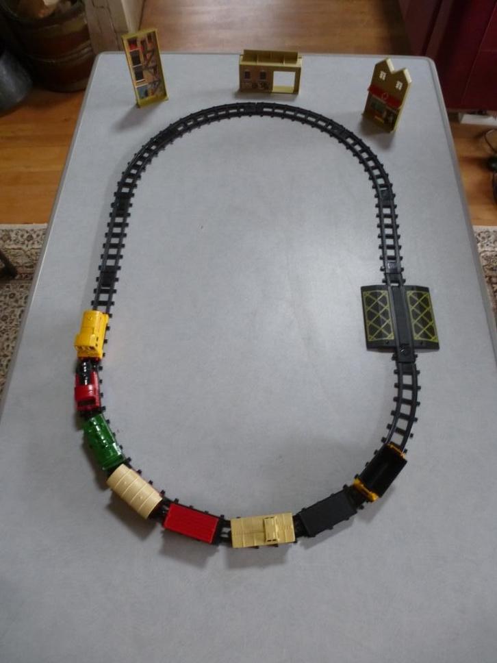 Matchbox Lesney trein met rails, Hobby en Vrije tijd, Modeltreinen | Overige schalen, Zo goed als nieuw, Overige typen, Wisselstroom