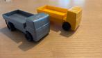 Wader toys 42464 vrachtauto geel en grijs, Ophalen of Verzenden, Gebruikt