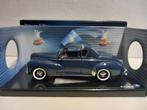 Peugeot 203 Coupe petrol blue 1954 Solido metal 1:18 KRD, Ophalen of Verzenden, Zo goed als nieuw, Auto, Solido