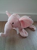 Knuffel Happy Horse Ely roze olifant L741, Ophalen of Verzenden, Zo goed als nieuw, Olifant
