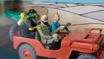 Willys Jeep Kuifje en het zwarte goud 1:43 Herge Tintin Pol, Hobby en Vrije tijd, Modelauto's | 1:43, Verzenden