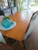 Eethoek,  tafel + 6 stoelen, Huis en Inrichting, Tafels | Eettafels, Ophalen, 200 cm of meer, 50 tot 100 cm, Zo goed als nieuw