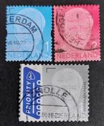 nvph 3598 - 3600 Koning Willem Alexander 2017, Ophalen of Verzenden, Na 1940, Gestempeld