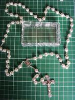 Mooie filigraine rozenkrans in doosje, Ophalen of Verzenden, Zo goed als nieuw, Overige typen, Christendom | Katholiek